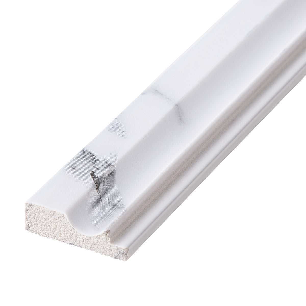 CARRARA WHITE LEFT END